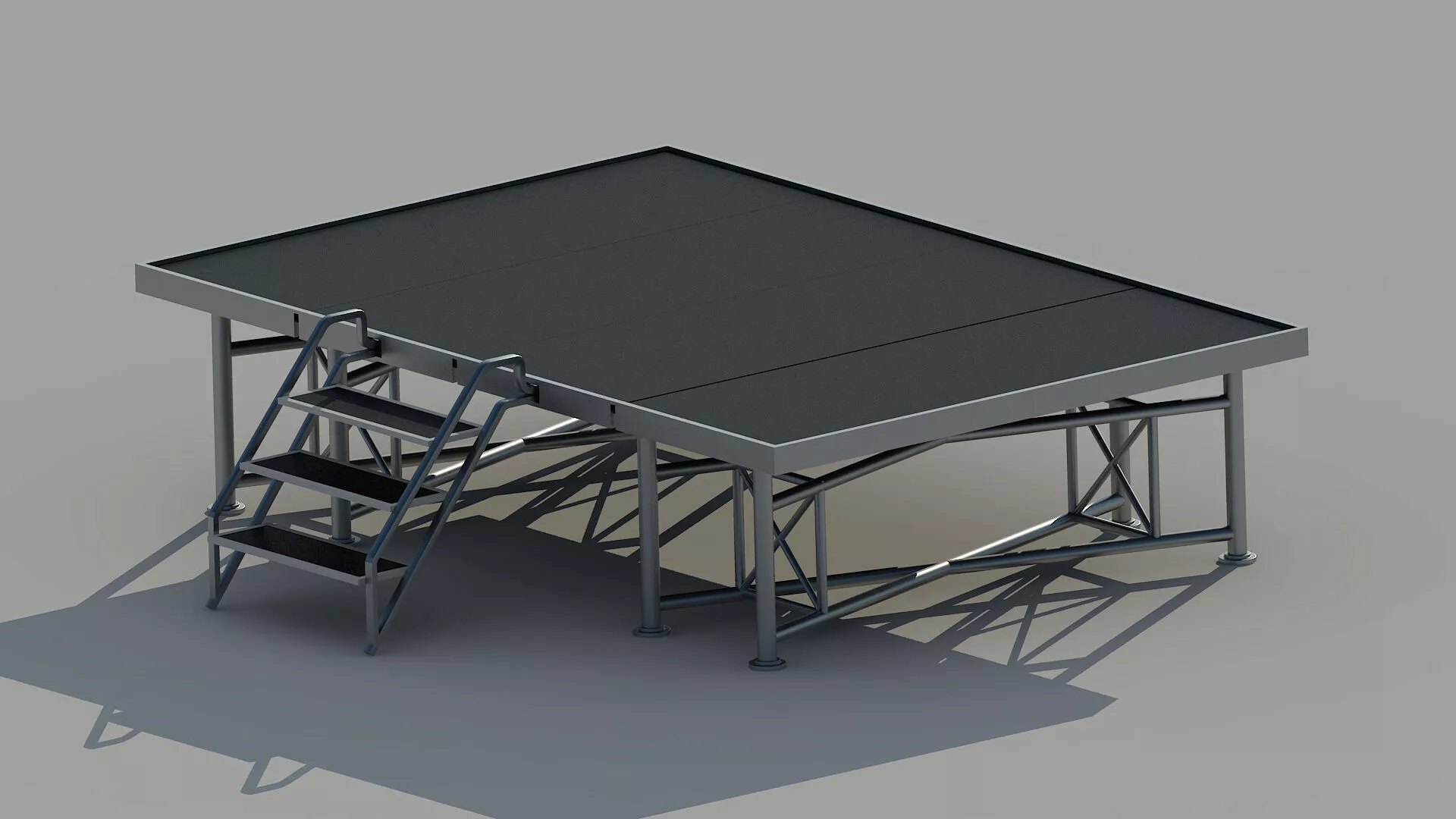 Transtage Portable Stage 3D model