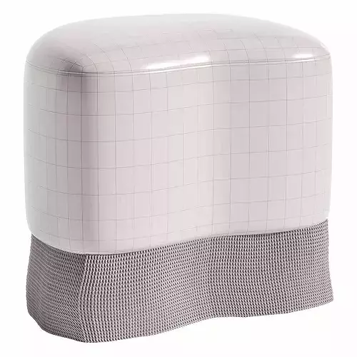 Brahm Pouf Low-poly 3D model 5