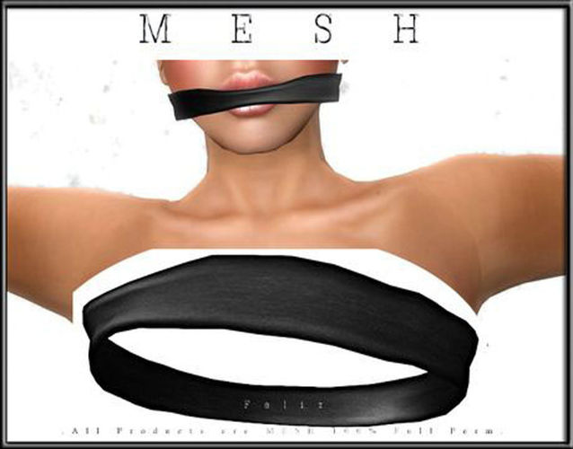 Feliz  Mouth strap Low-poly 3D model
