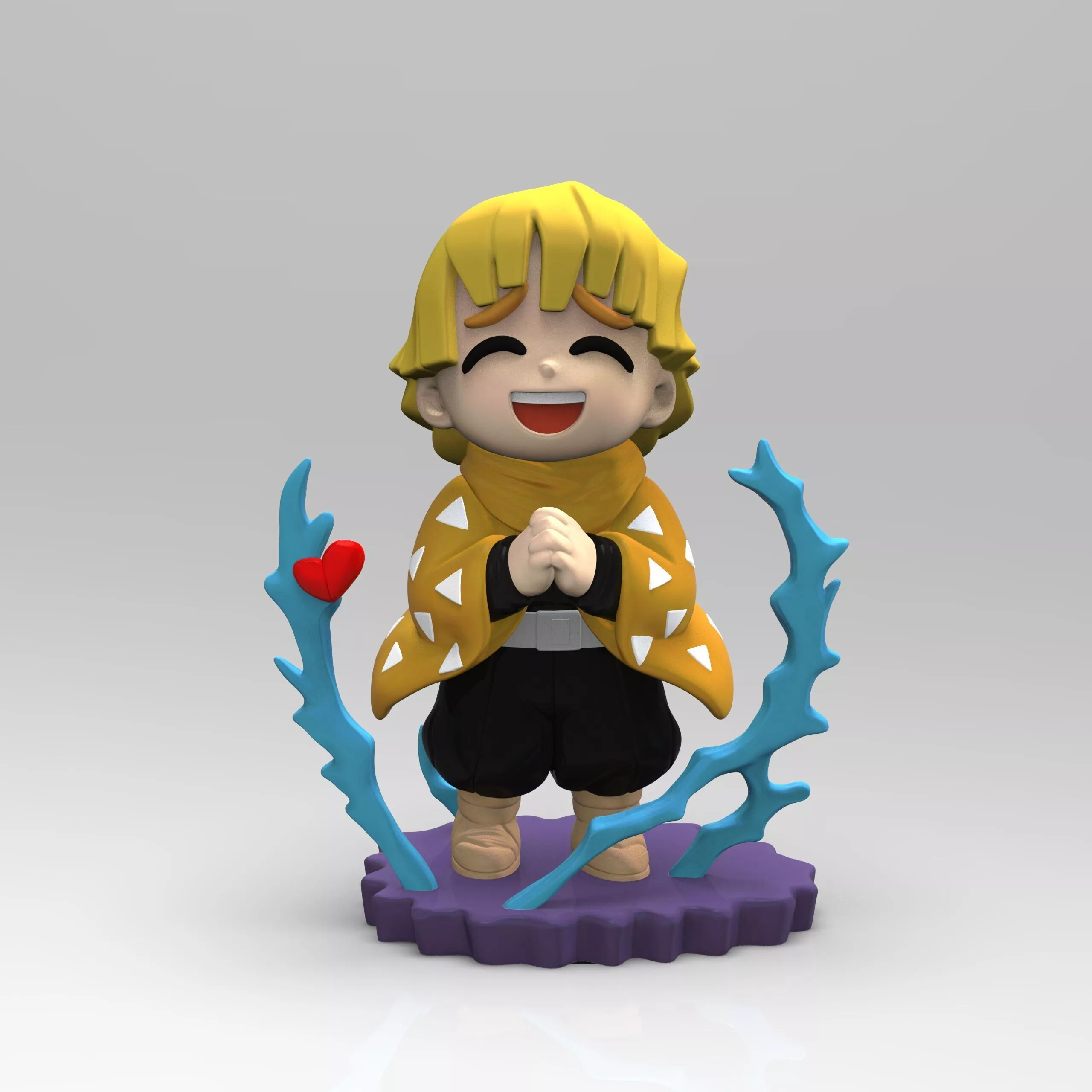Zenitsu - Kimetsu no Yaiba 3mf update 3D print model