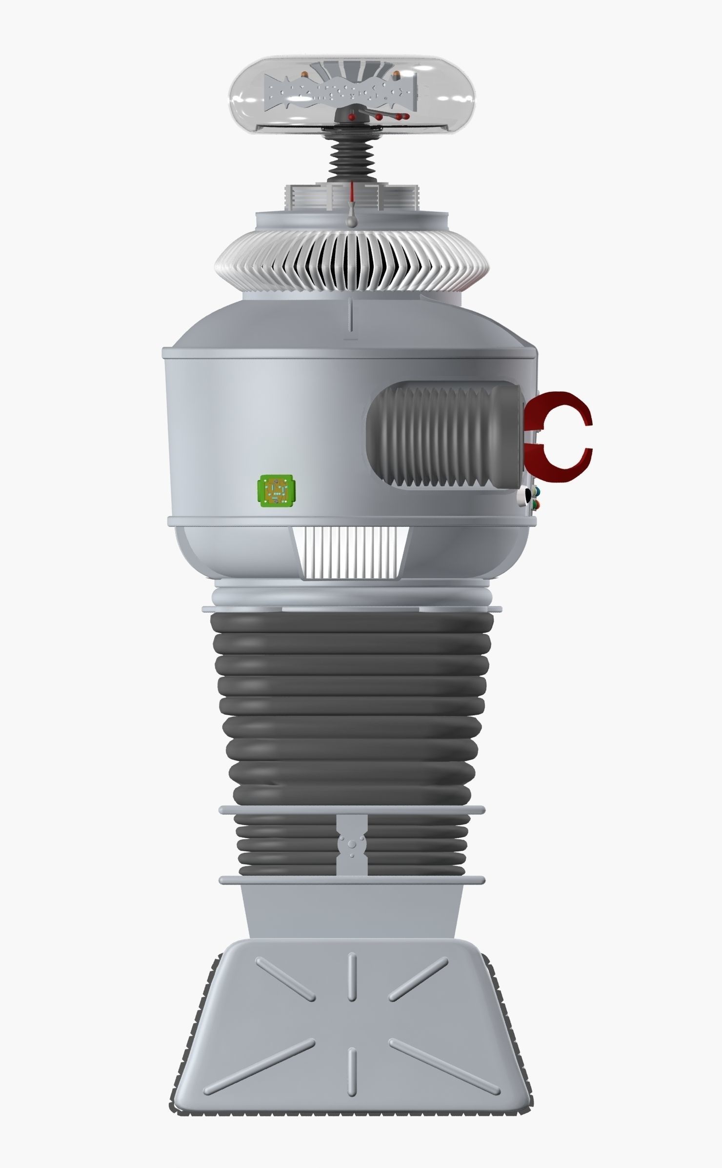 B9 Robot from Lost in Space 3D model_6