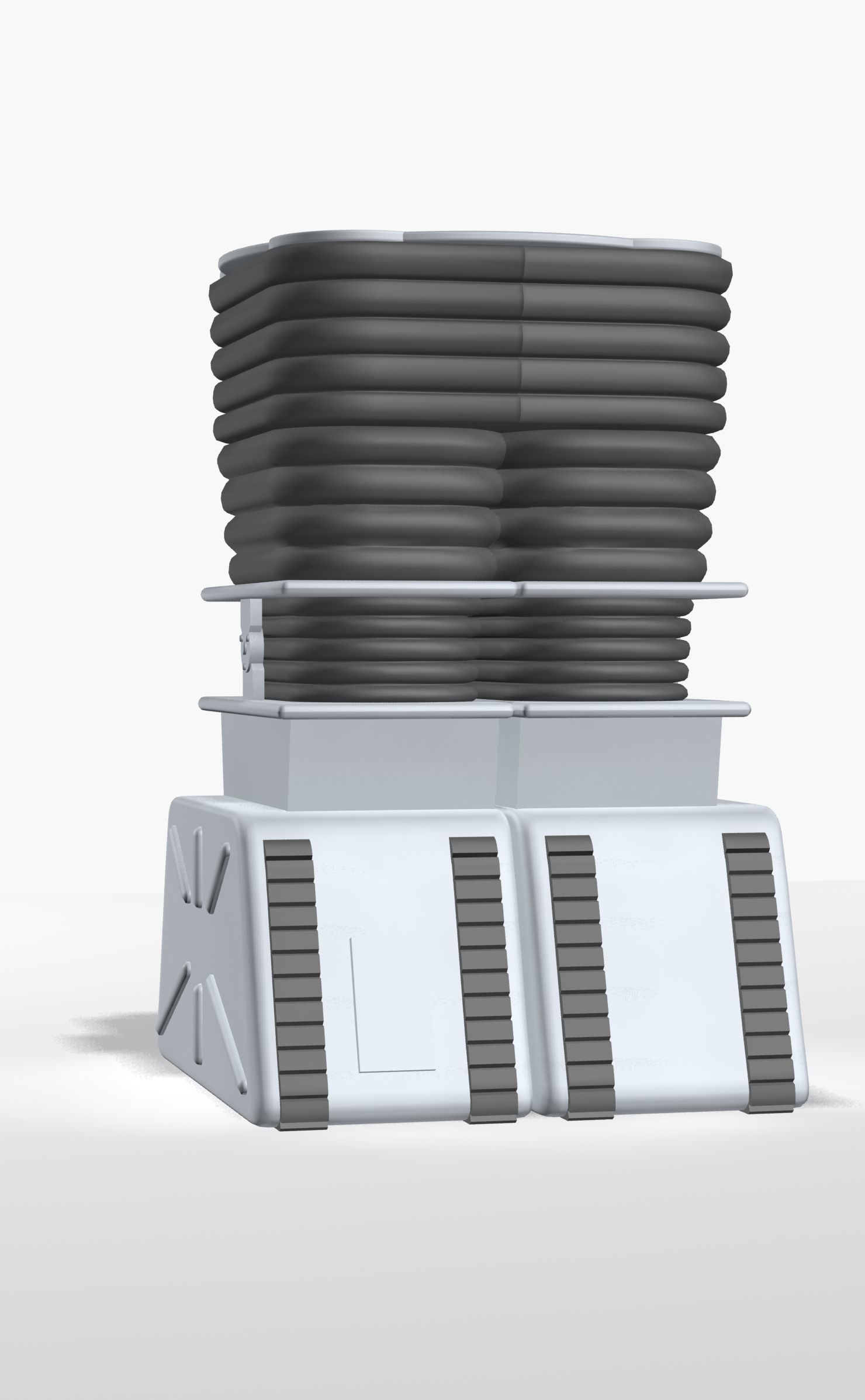 B9 Robot from Lost in Space 3D model_12