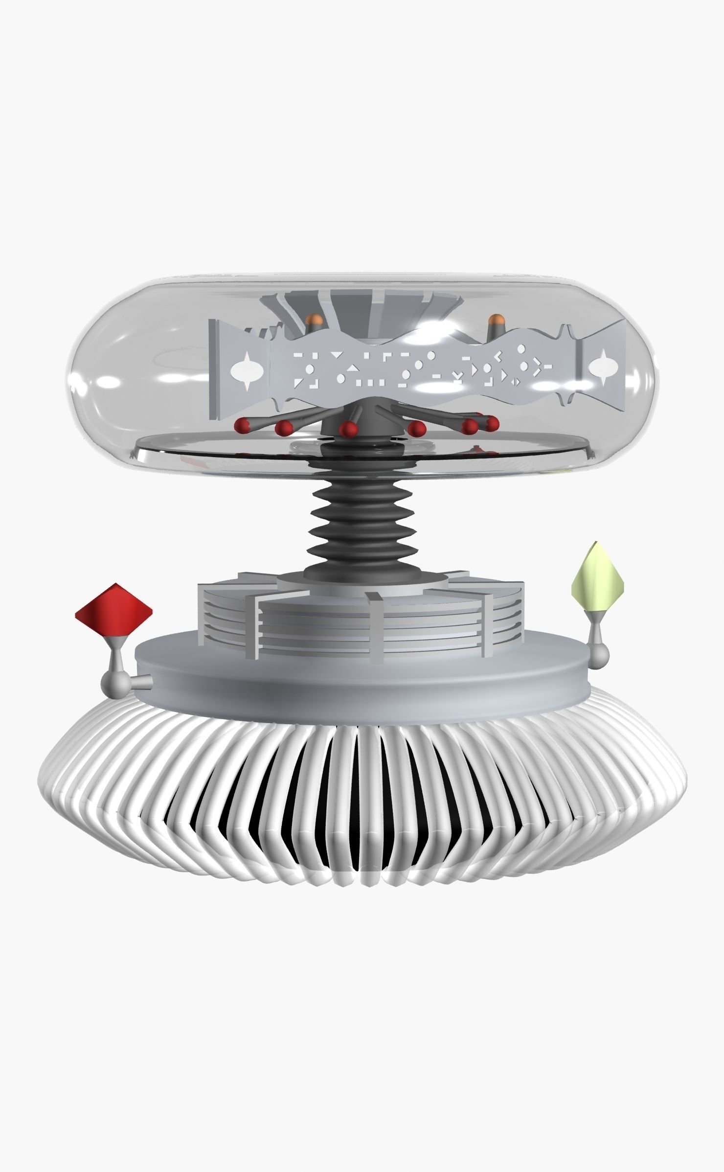 B9 Robot from Lost in Space 3D model_11