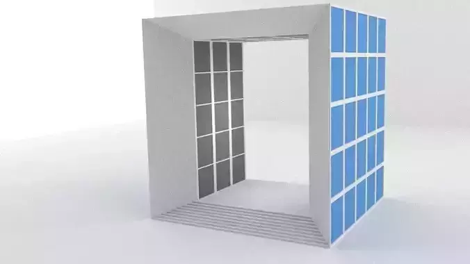 Grande Arche Building Simplified