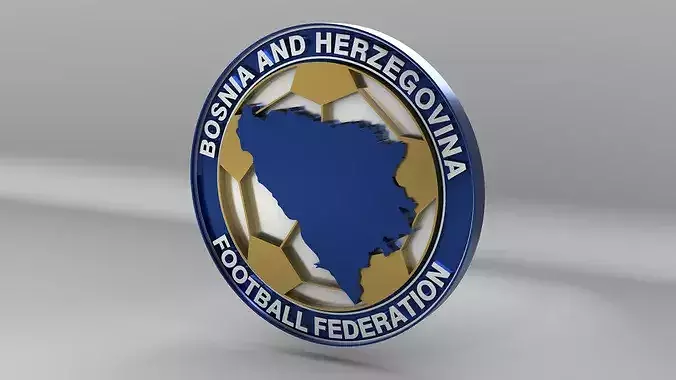 Bosnia and Herzegovina National Soccer Team Logo