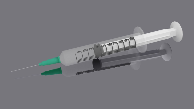 SYRINGE injection 3D model