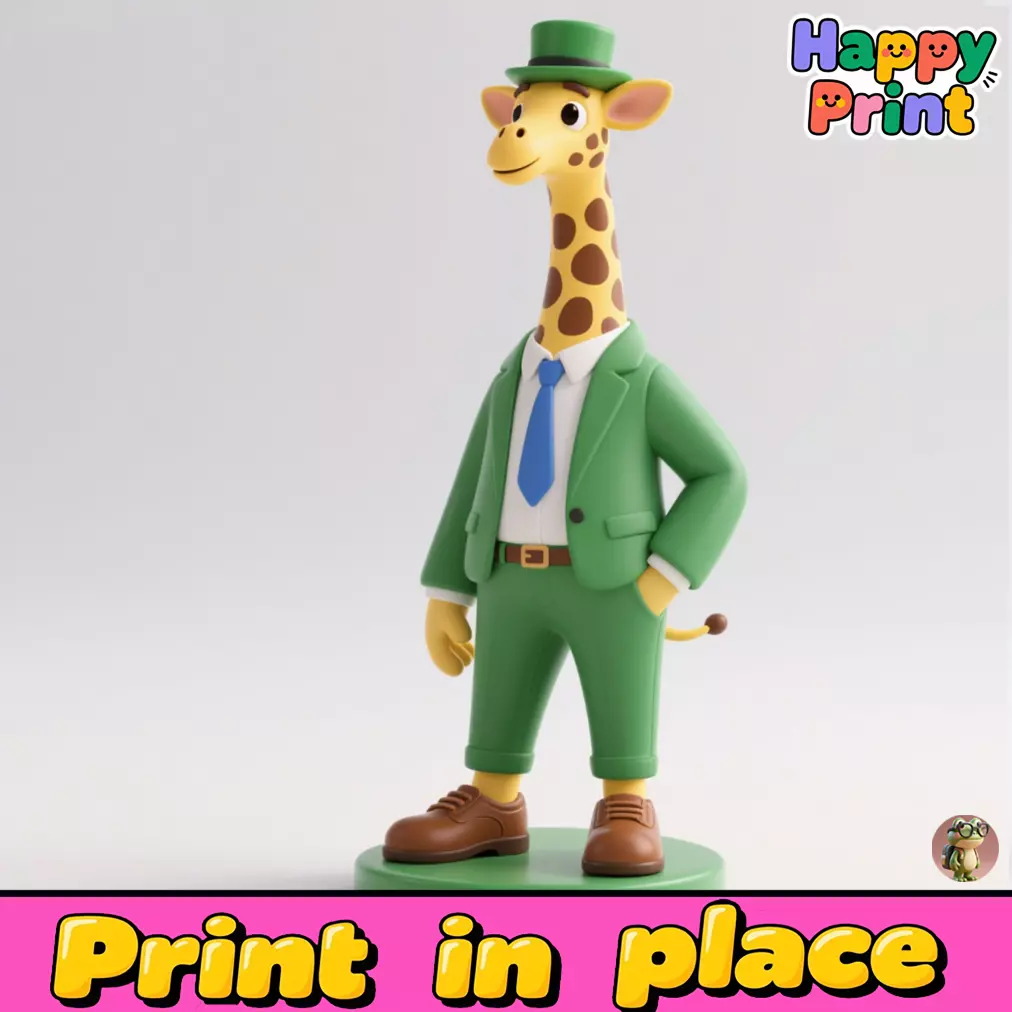 Giraffe 3D print model