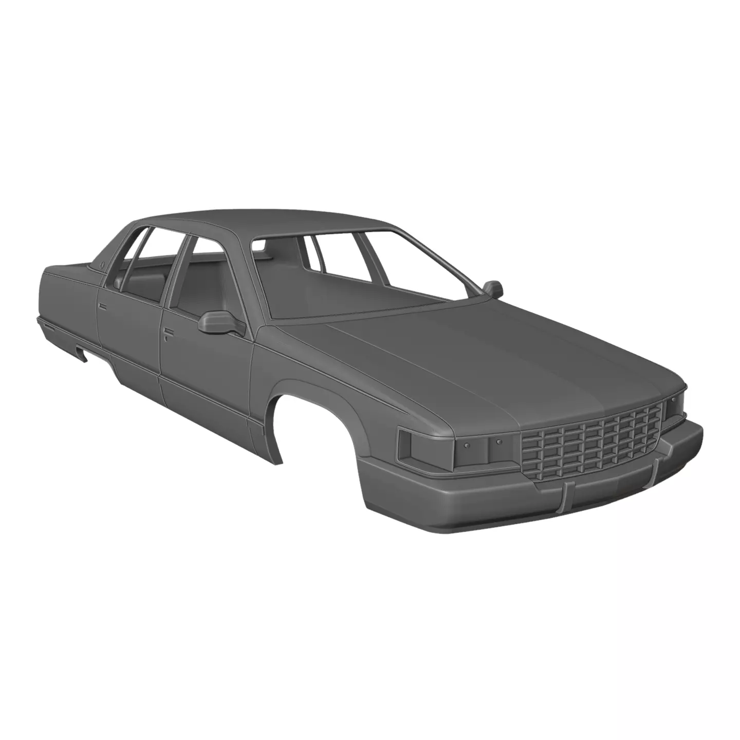 1993 Fleetwood Body 3D print model