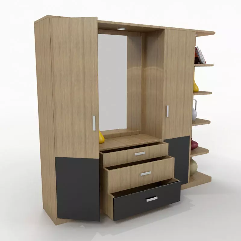 Cup Board 4 3D model_0