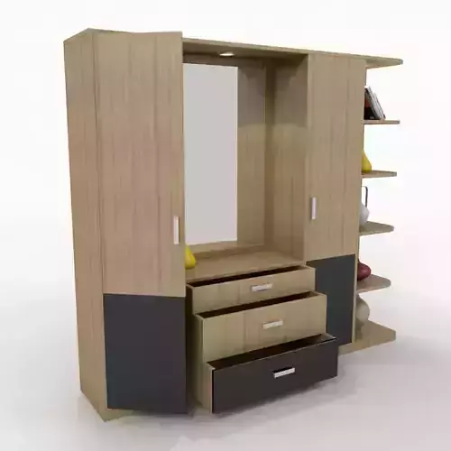 Cup Board 4 3D model
