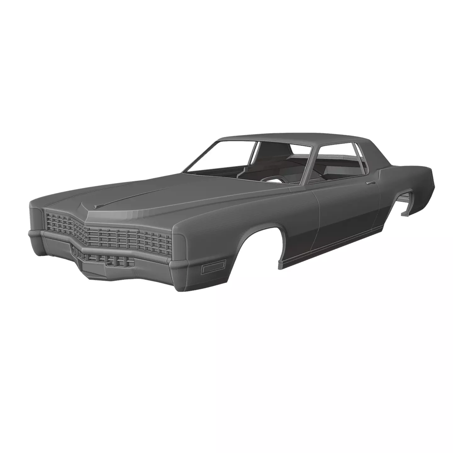 1960s Cadillac Eldorado Car Body 3D print model