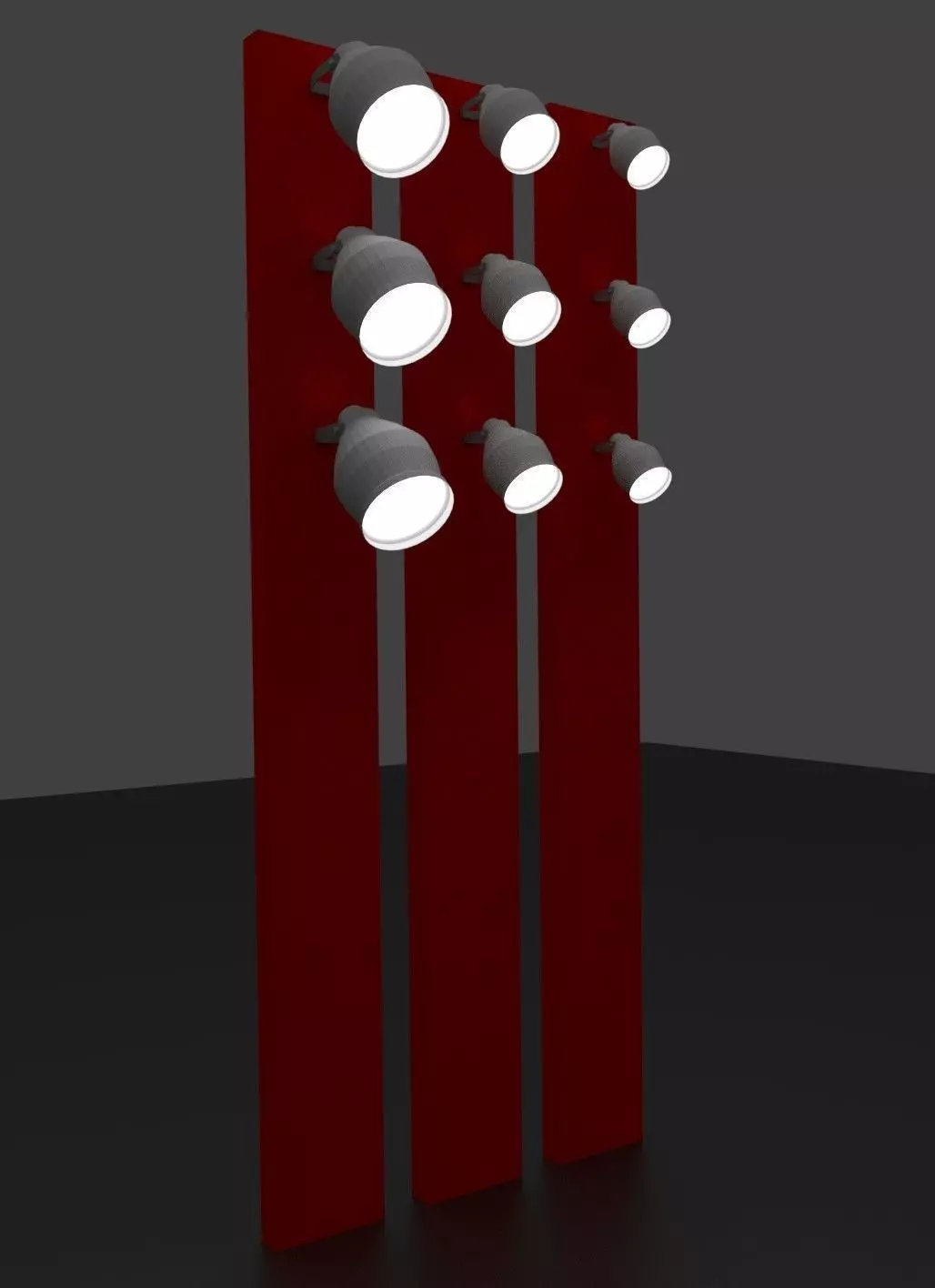 fair spot light Free low-poly 3D model