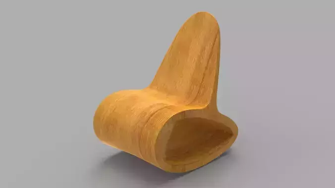 Ocean Rocker Wooden Rocking Chair