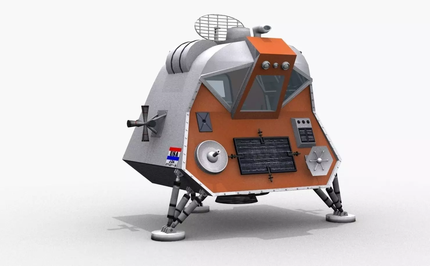 SPACE POD from Lost In Space 3D model