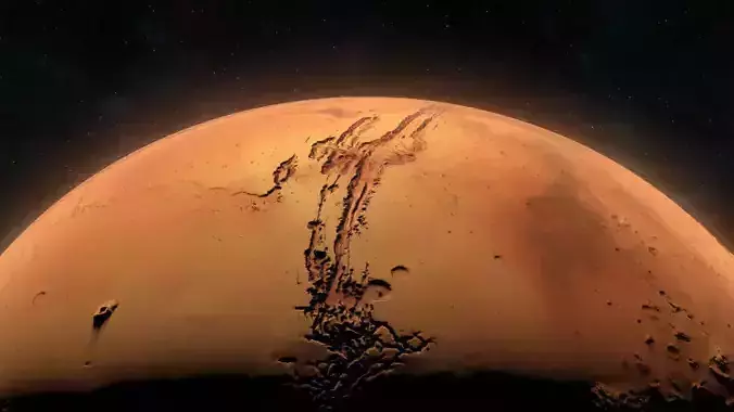 Mars - High Poly Sculpted Model 3D model