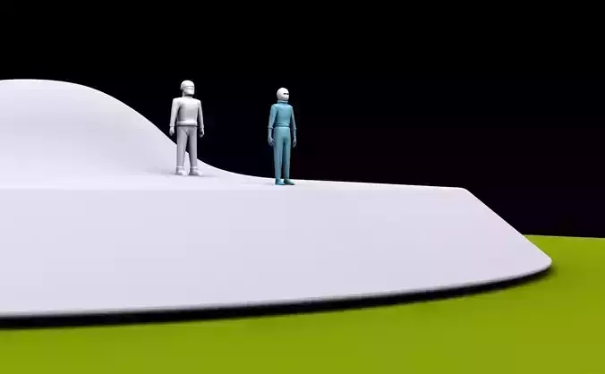 KLAATU s Ship from The Day the Earth Stood Still 3D model