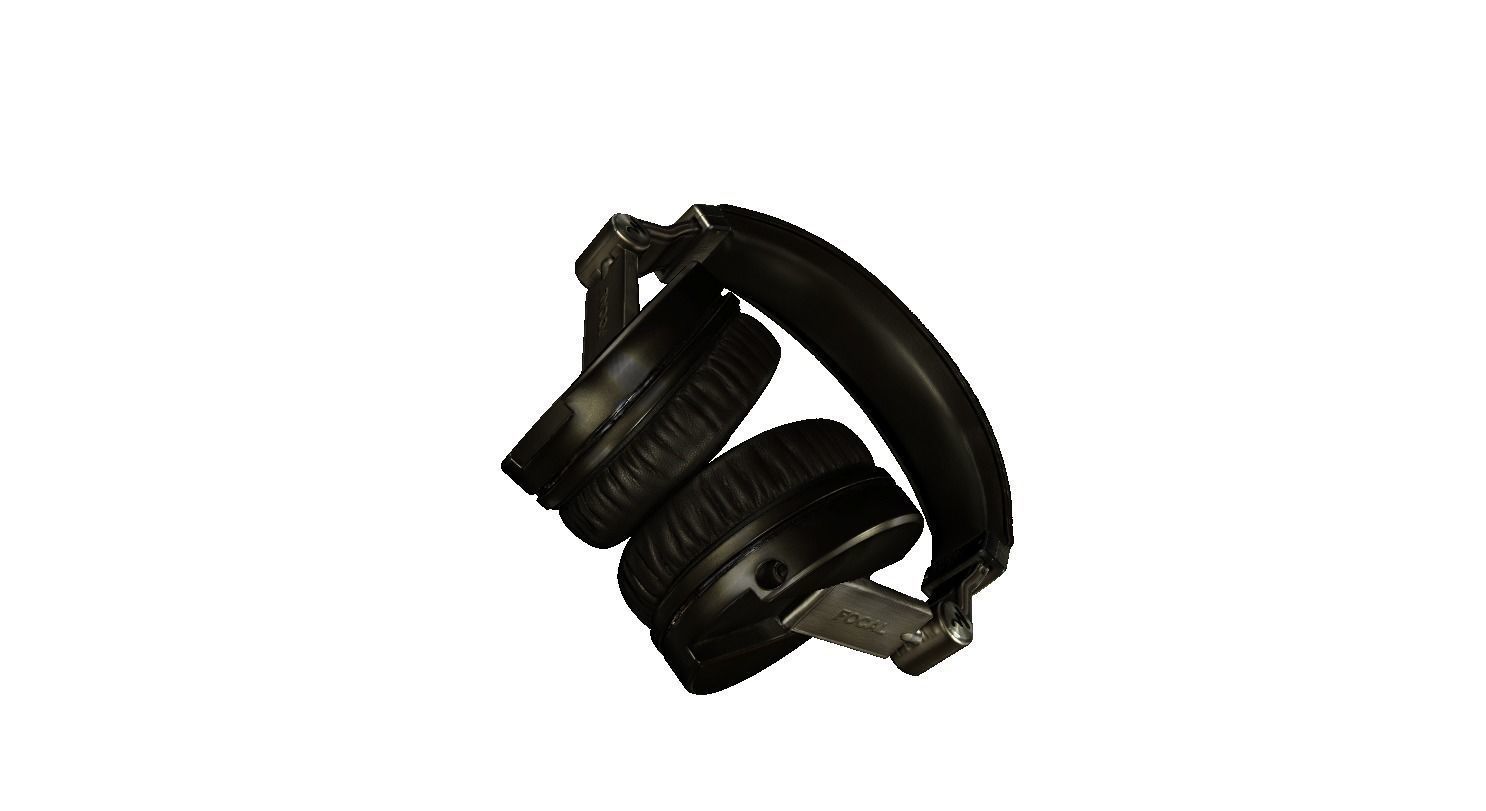 Headphones VR  AR  low-poly 3D model 3D print model_5