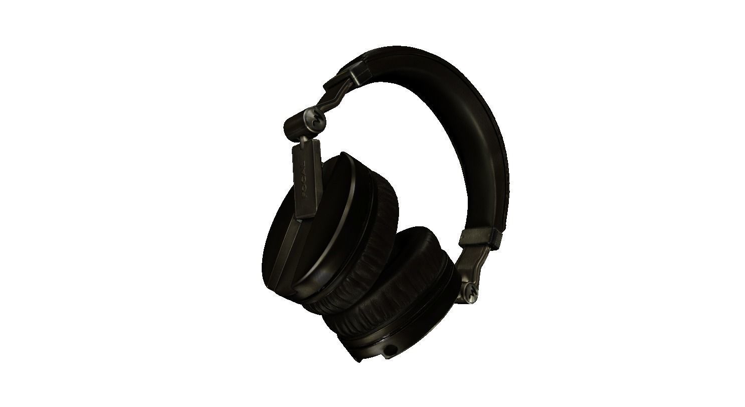 Headphones VR  AR  low-poly 3D model 3D print model_3