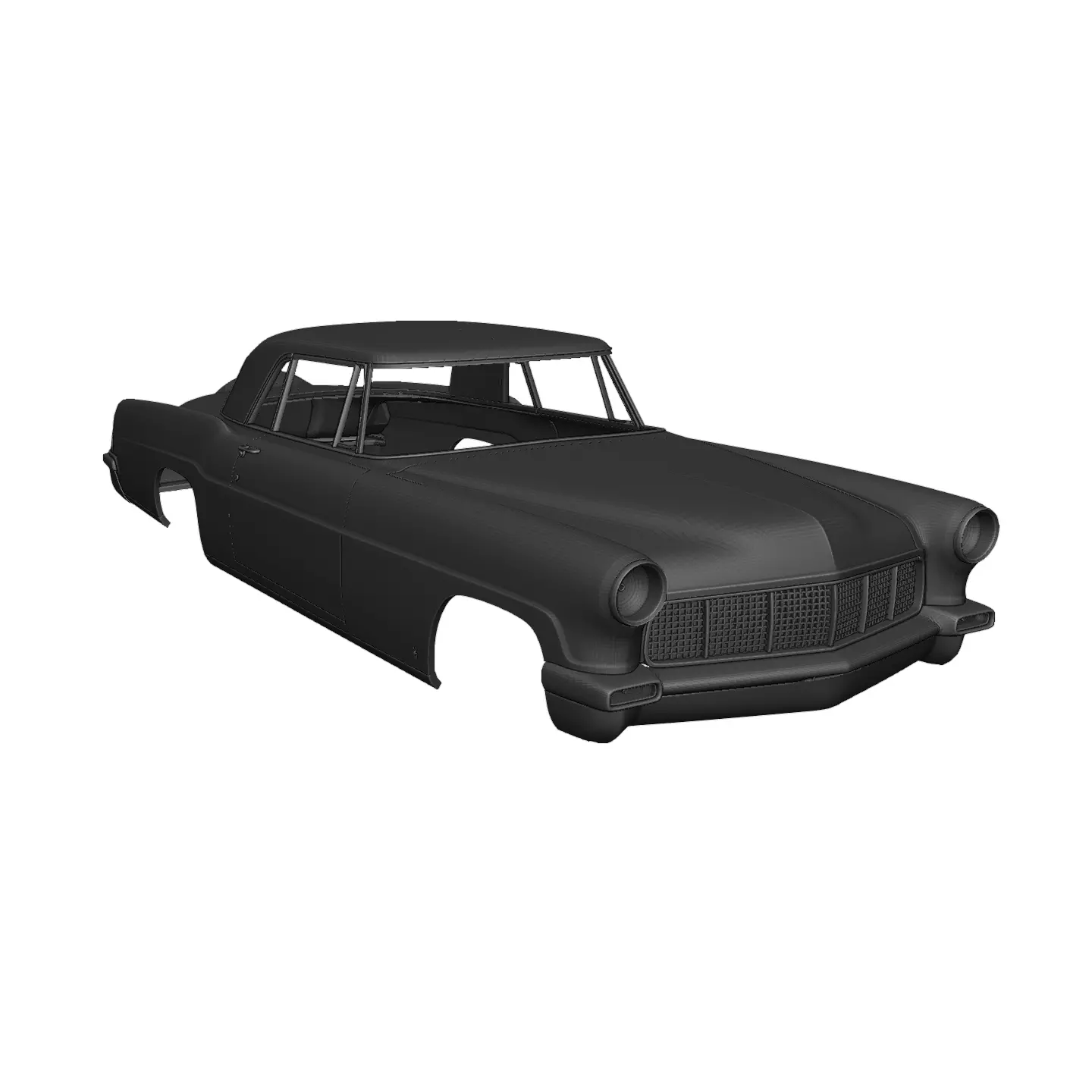 1956 Continental Car Body 3D print model