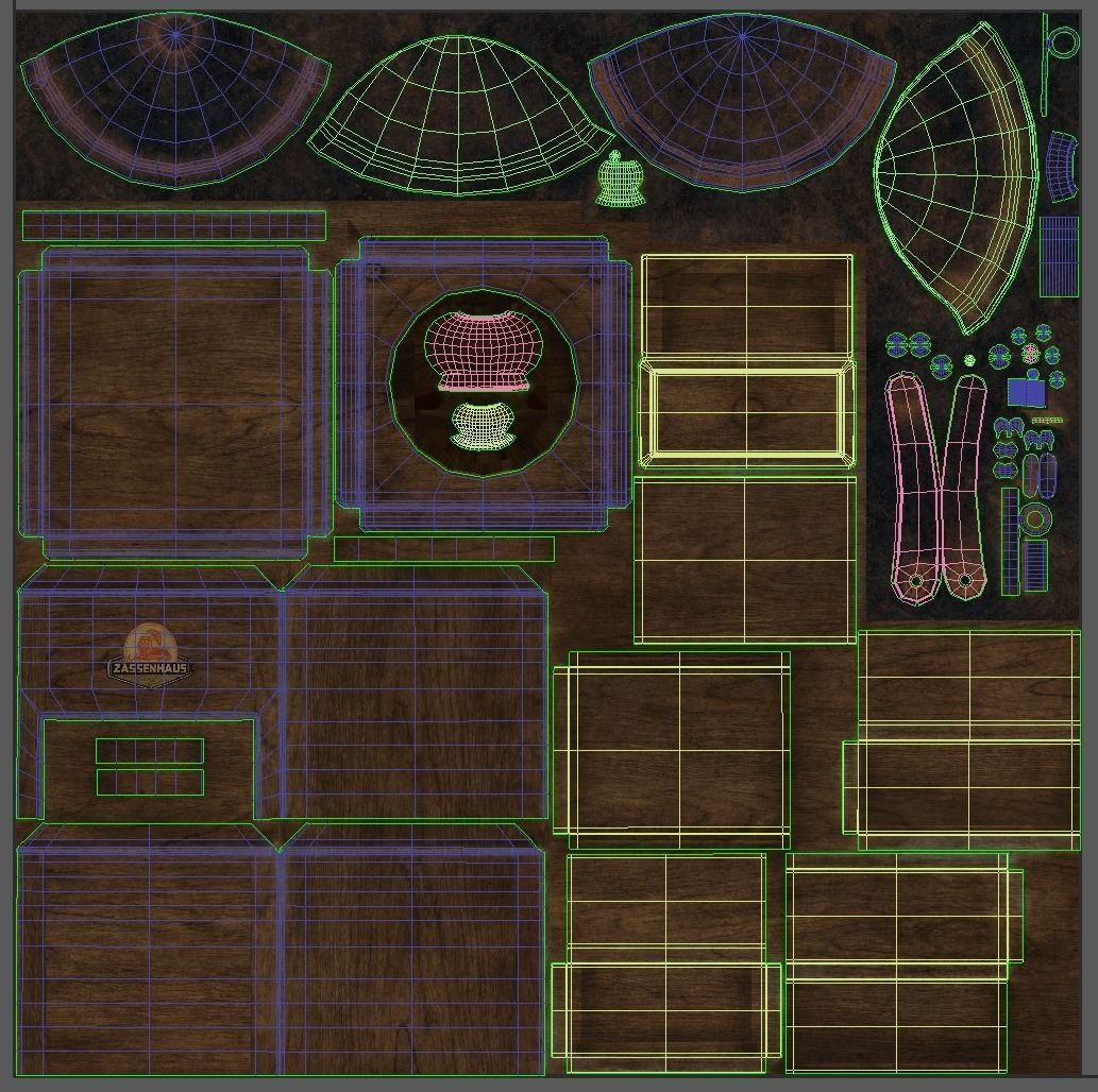 Old Cofee Grinder 3D model_6