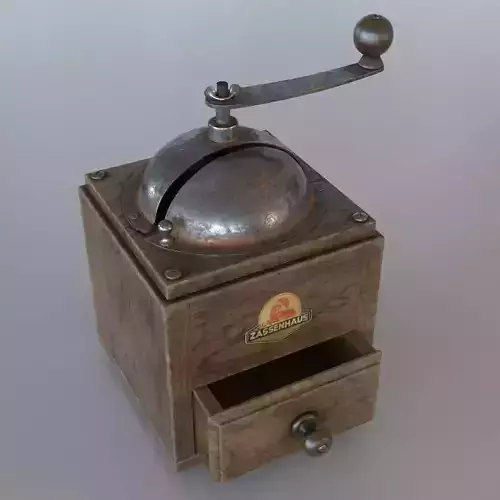 Old Cofee Grinder 3D model