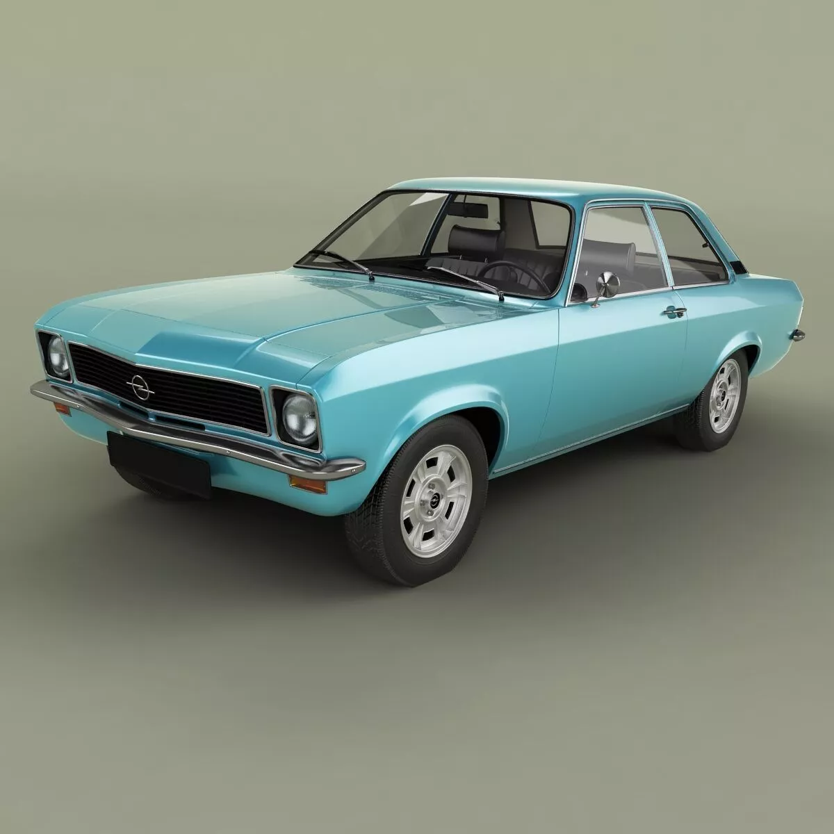 Opel Ascona A 3D model