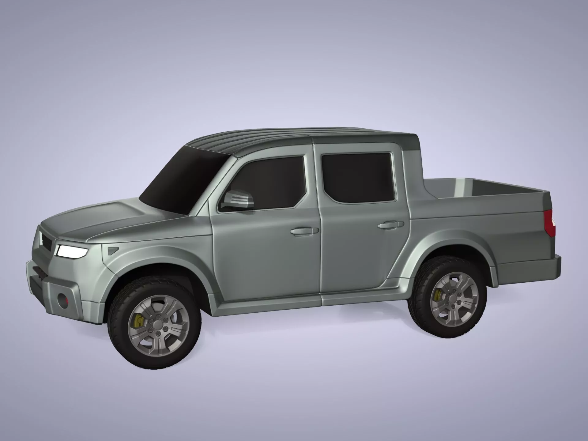 Generic Pick-Up Truck 3D model
