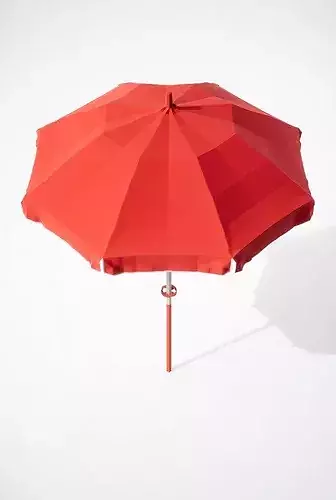 Portable Beach Umbrella 3D Model