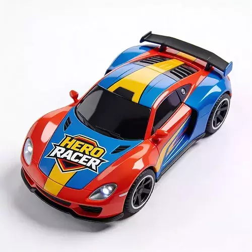 Hero Racer Supercar 3D Model