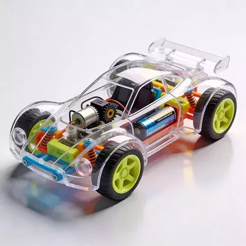 Transparent Engineering RC Racer 3D Model