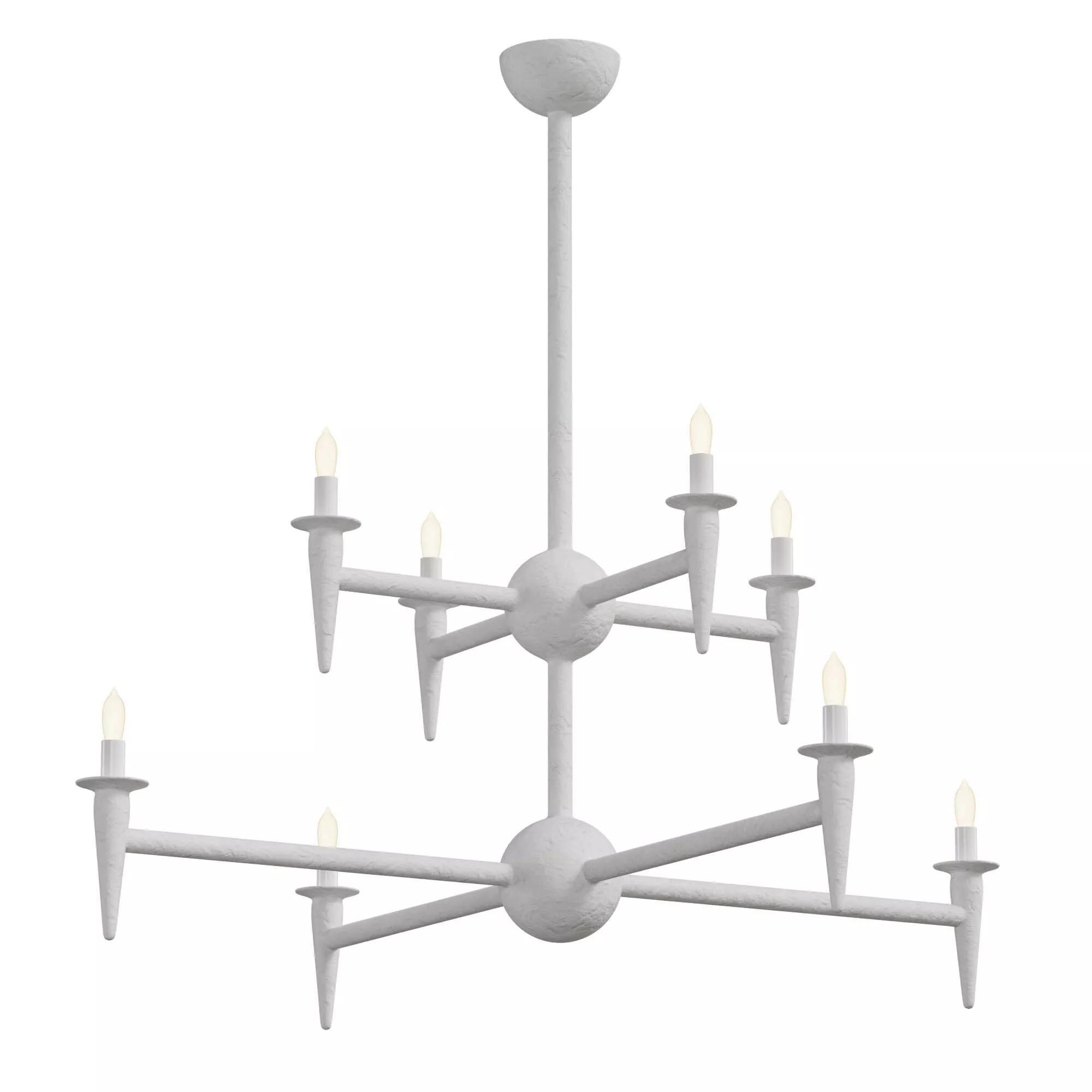 Avron 8 Branch Chandelier 3D model
