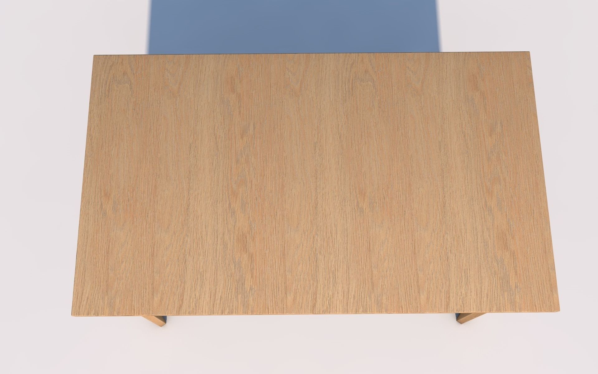 Low Poly UV Mapped  Desk Table Free low-poly 3D model_2