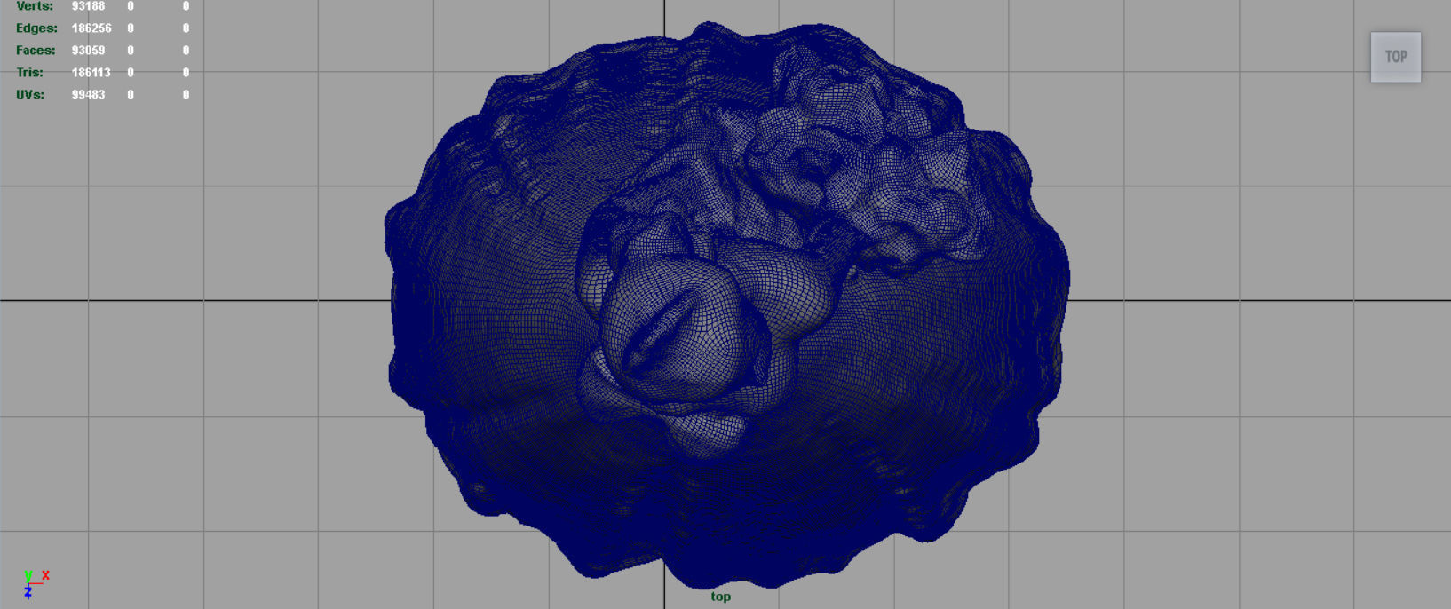 Bride in wedding dress Low-poly 3D model_20