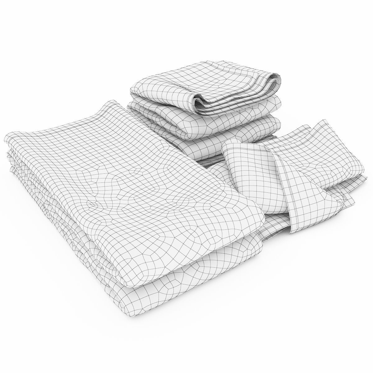 Blanket Collection 03 3D model_8