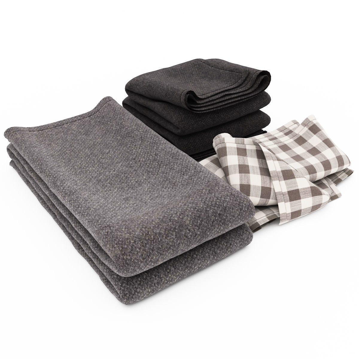 Blanket Collection 03 3D model_4