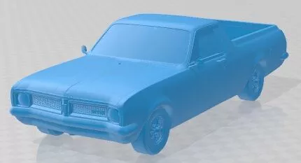 Holden HG Kingswood Ute V8 1970 Printable Car 3D print model