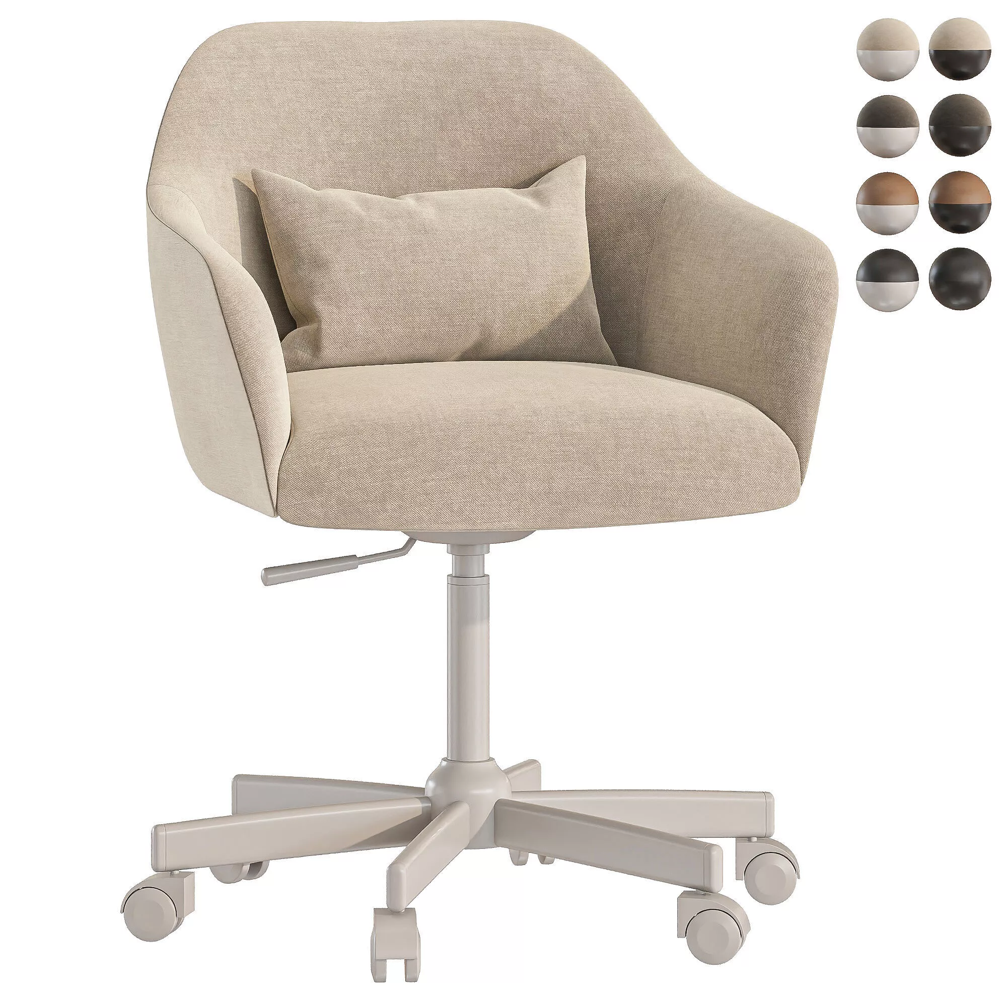 Tossberg Malskar Swivel Chair 3D model