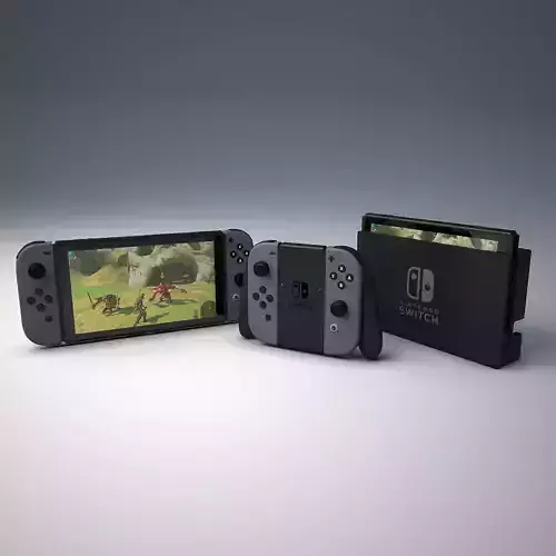 Nintendo Swtich 3D model