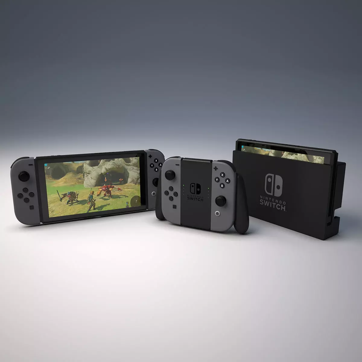 Nintendo Swtich 3D model_0