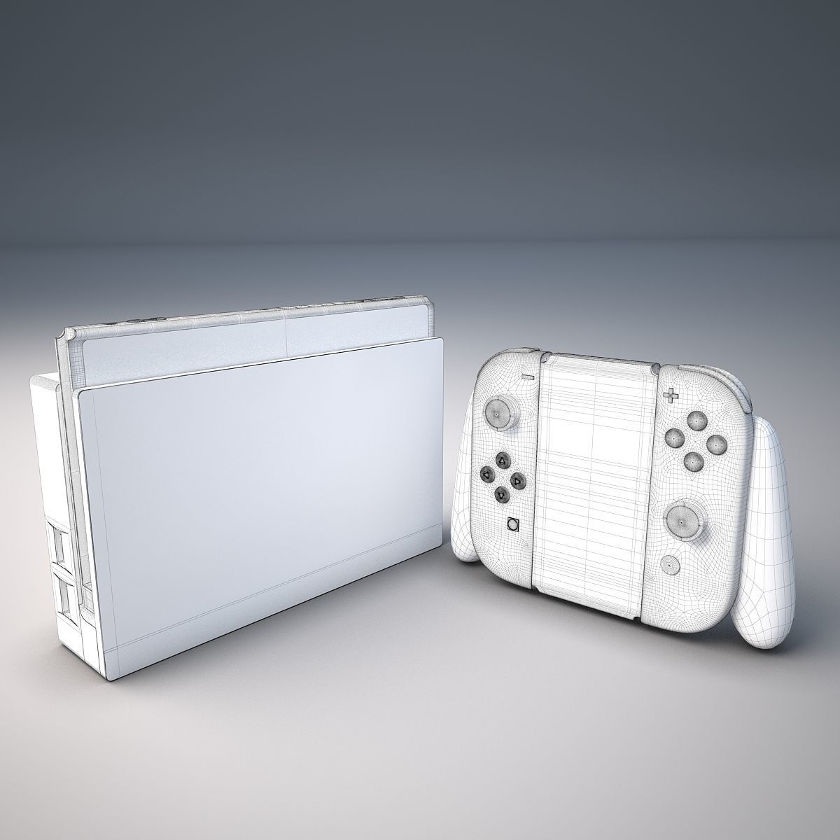 Nintendo Swtich 3D model_6