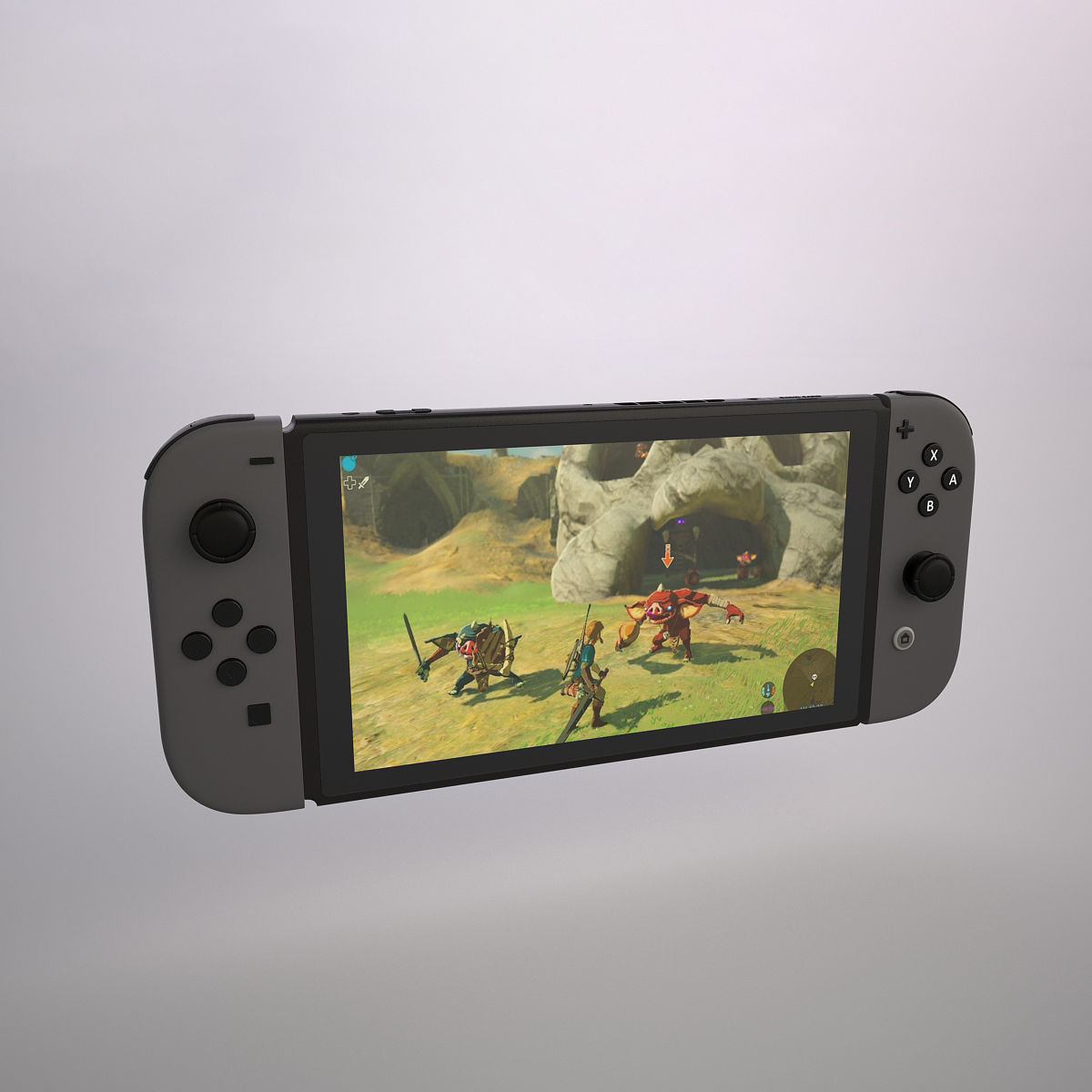 Nintendo Swtich 3D model_1