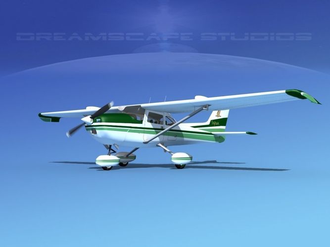 Cessna 172 Skyhawk STOL V10 3D model