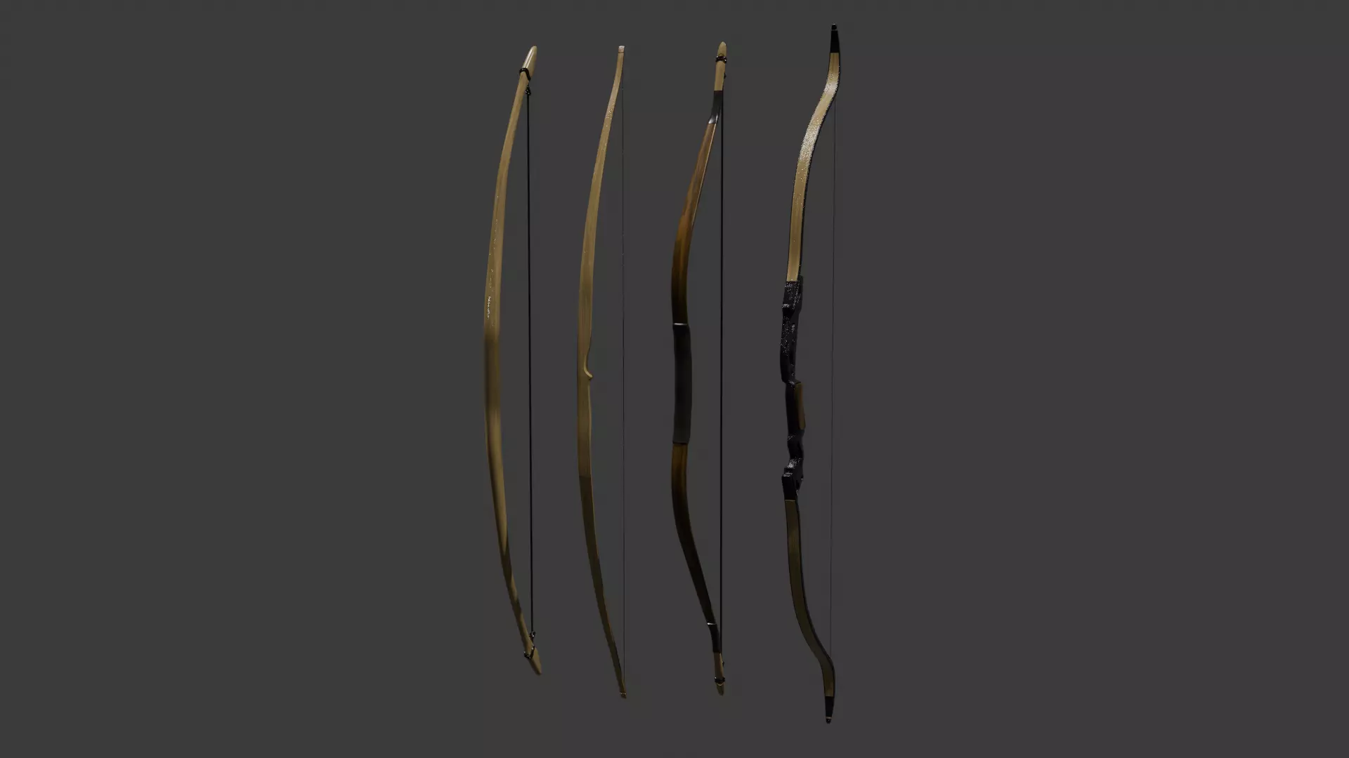Bow Collection 3D model