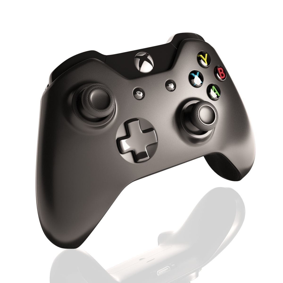 Xbox One Controller 3D model_6