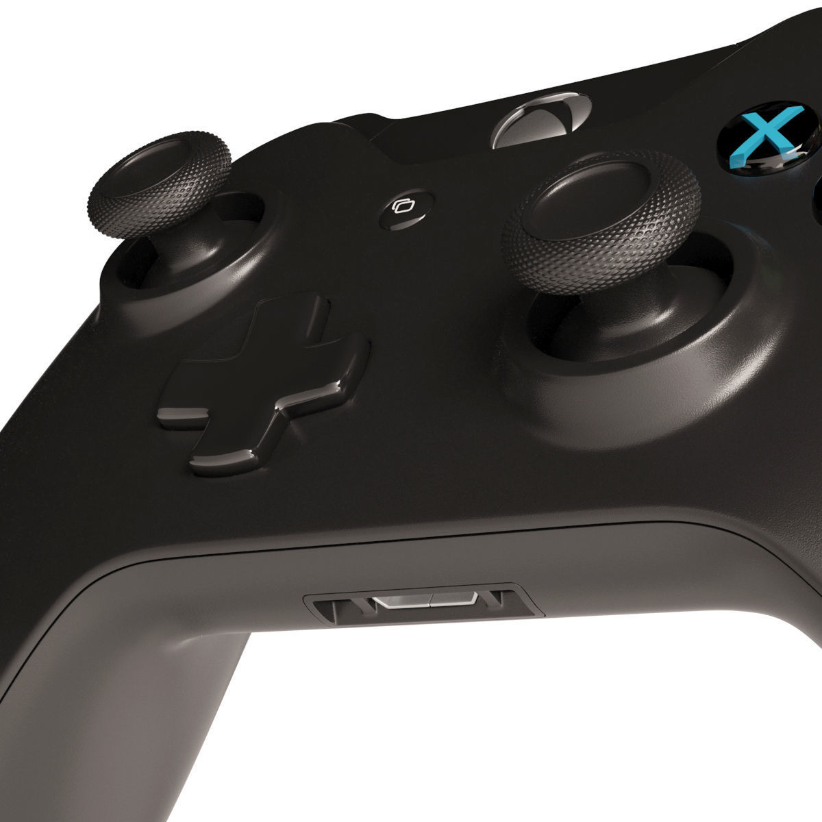 Xbox One Controller 3D model_5