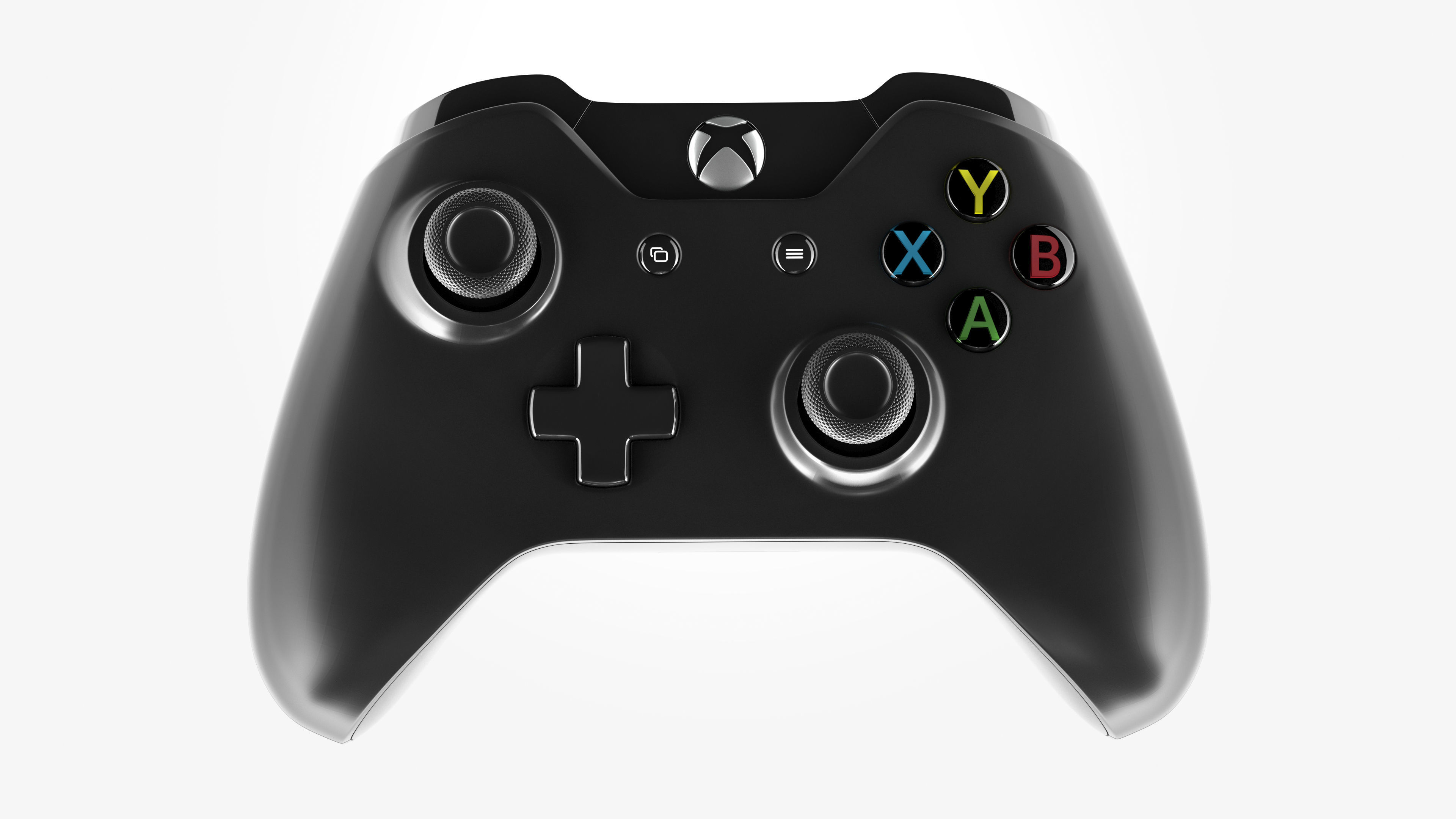 Xbox One Controller 3D model_2