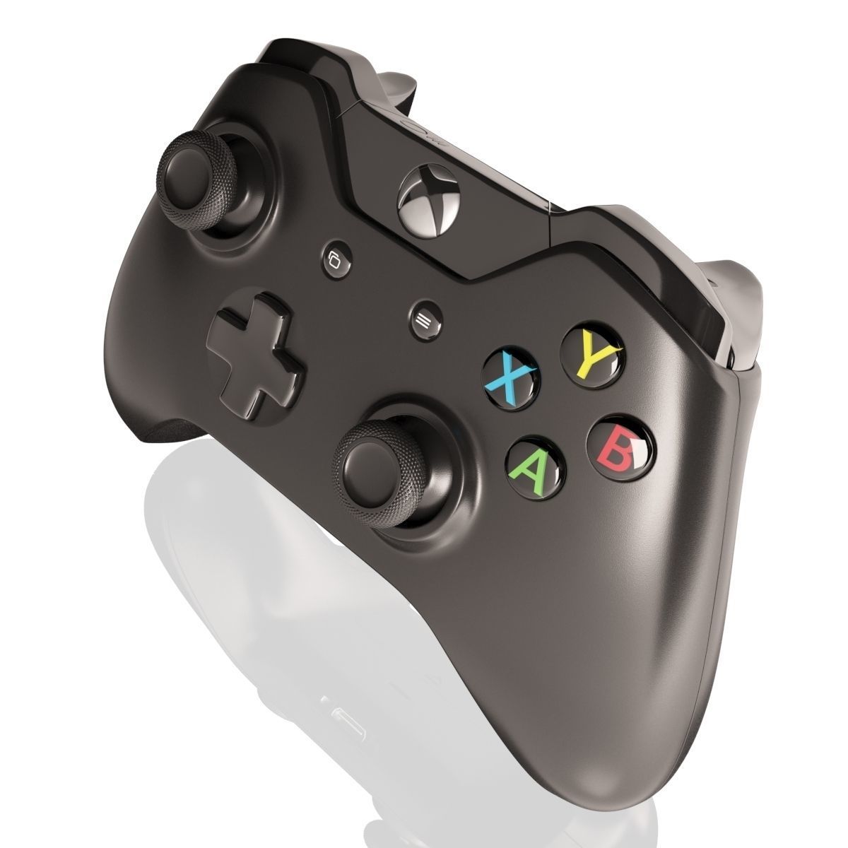 Xbox One Controller 3D model_7