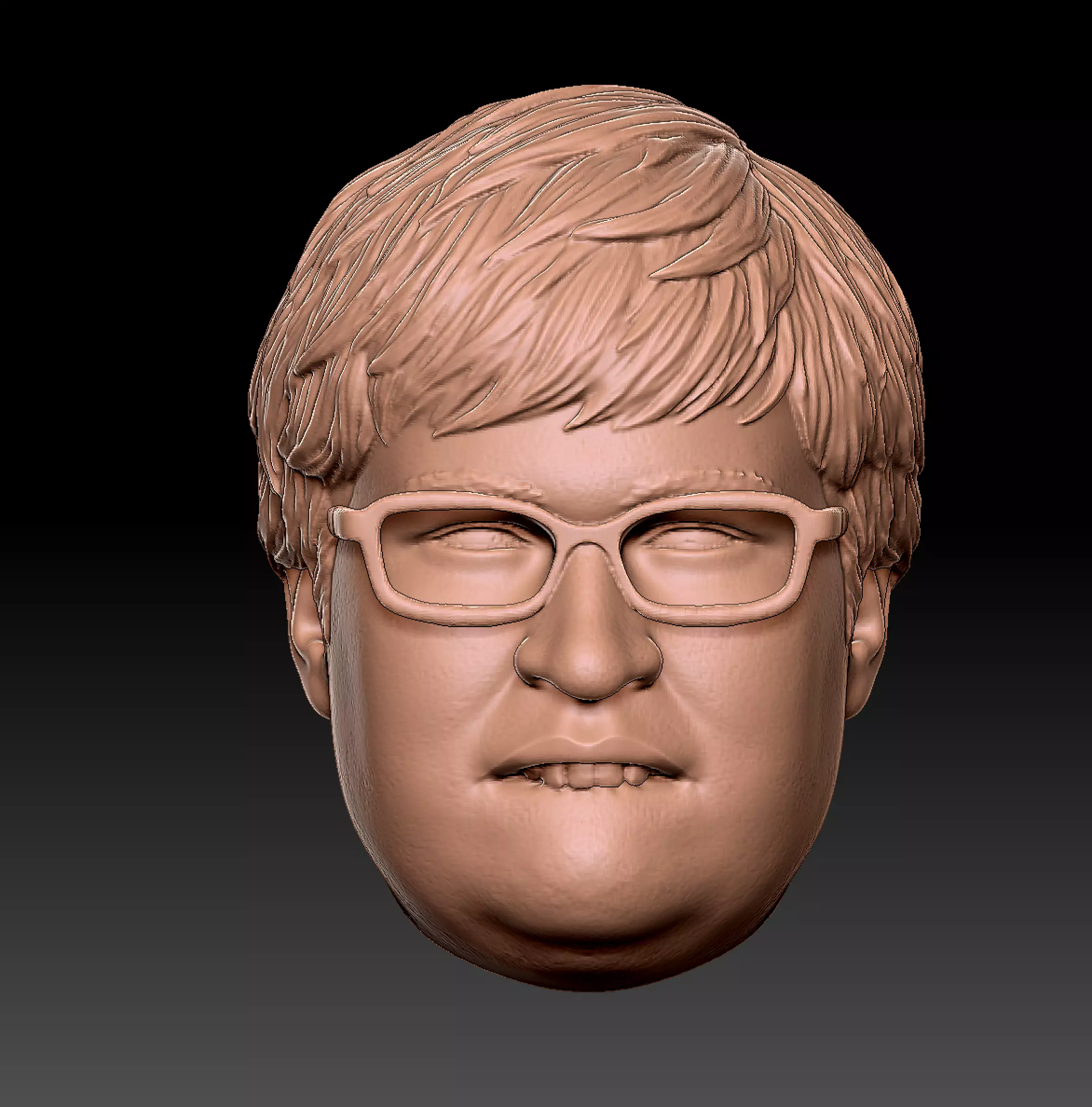 Star Wars Kid 3D print model