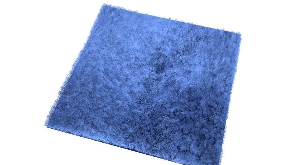 Fluffy Carpet 3 3D model_0