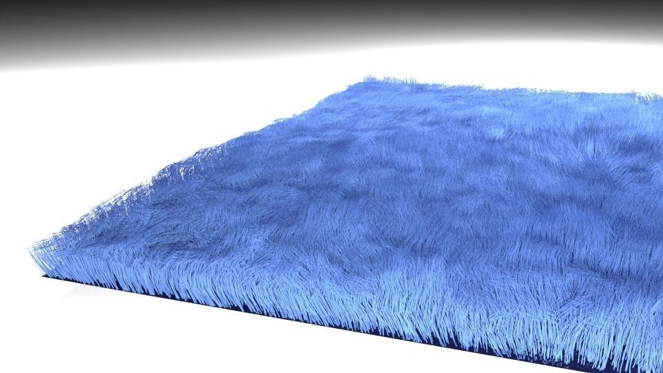 Fluffy Carpet 3 3D model_1